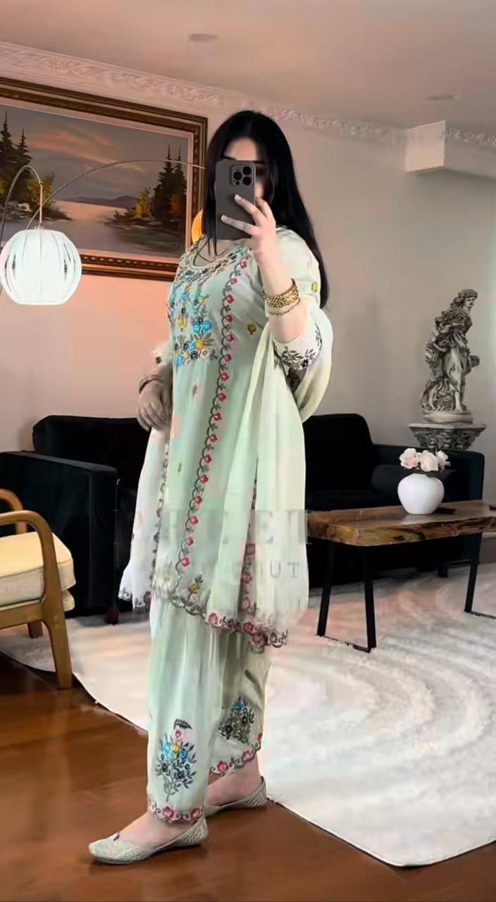 Premium Chinnon Silk Party Wear Collection
