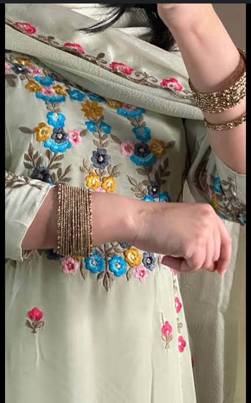 Premium Chinnon Silk Party Wear Collection
