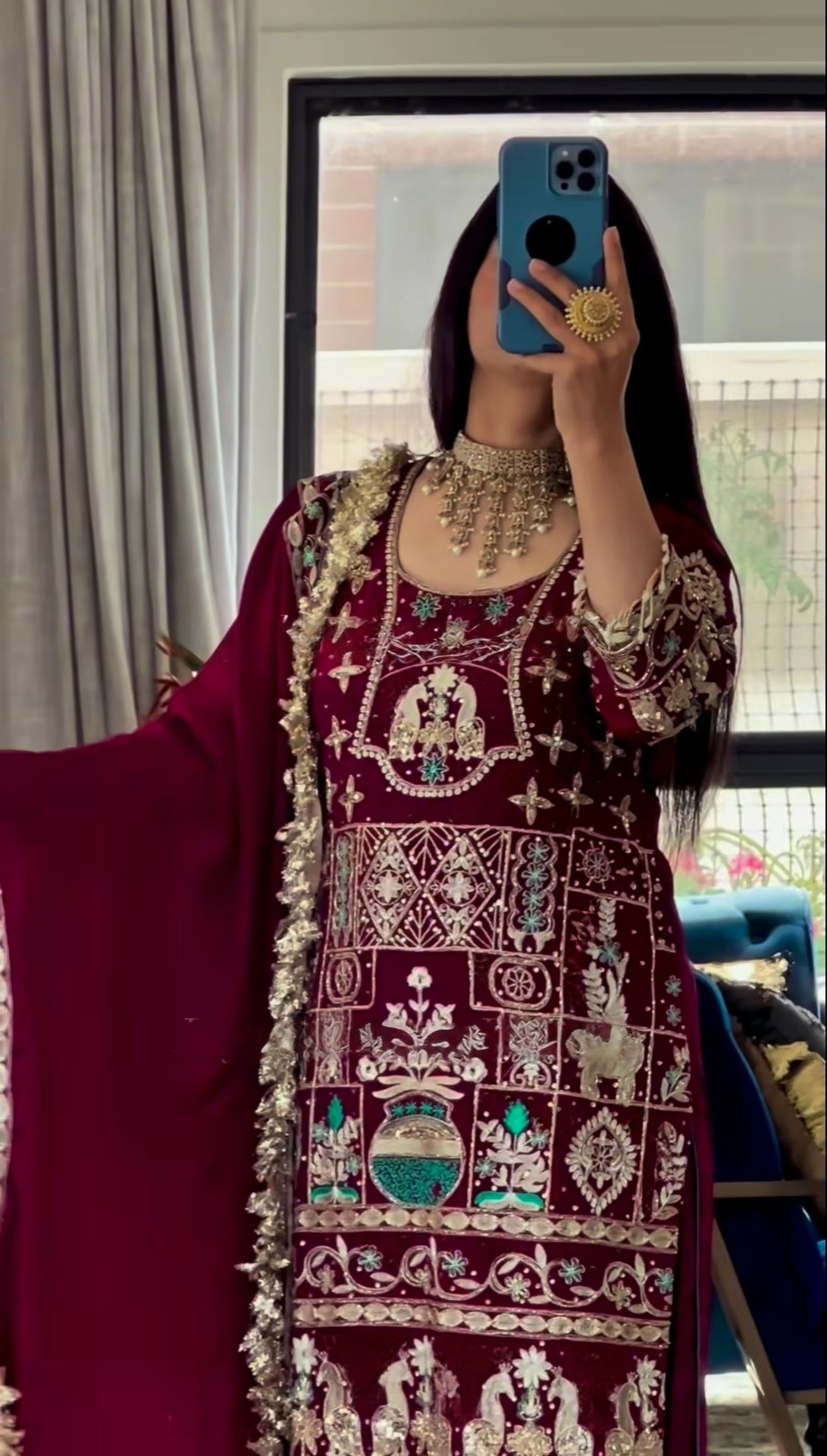 Designer Dhoti Salwar Set with Dupatta – Now in New Colours-NF1247