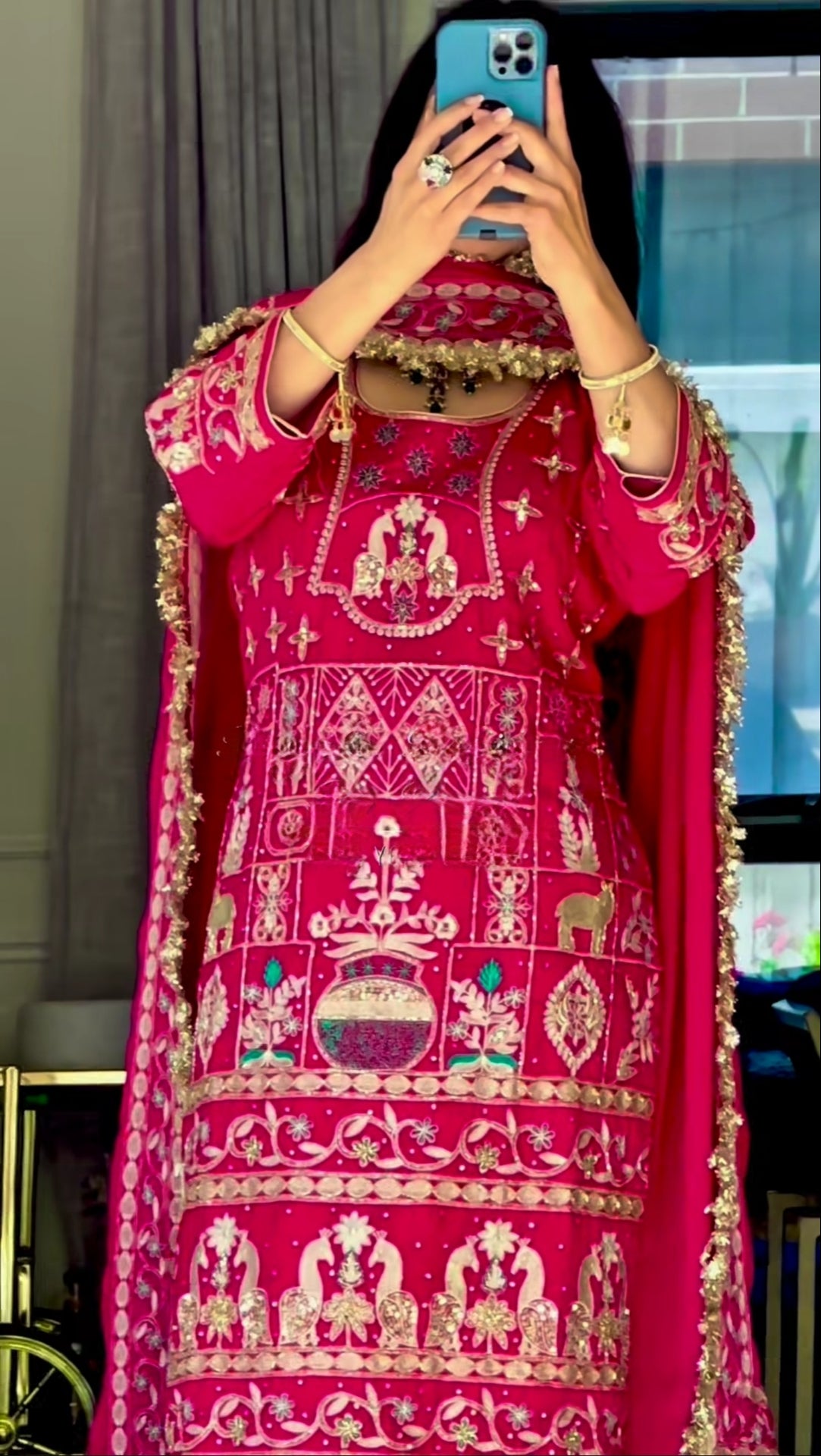 Designer Dhoti Salwar Set with Dupatta – Now in New Colours-NF1247