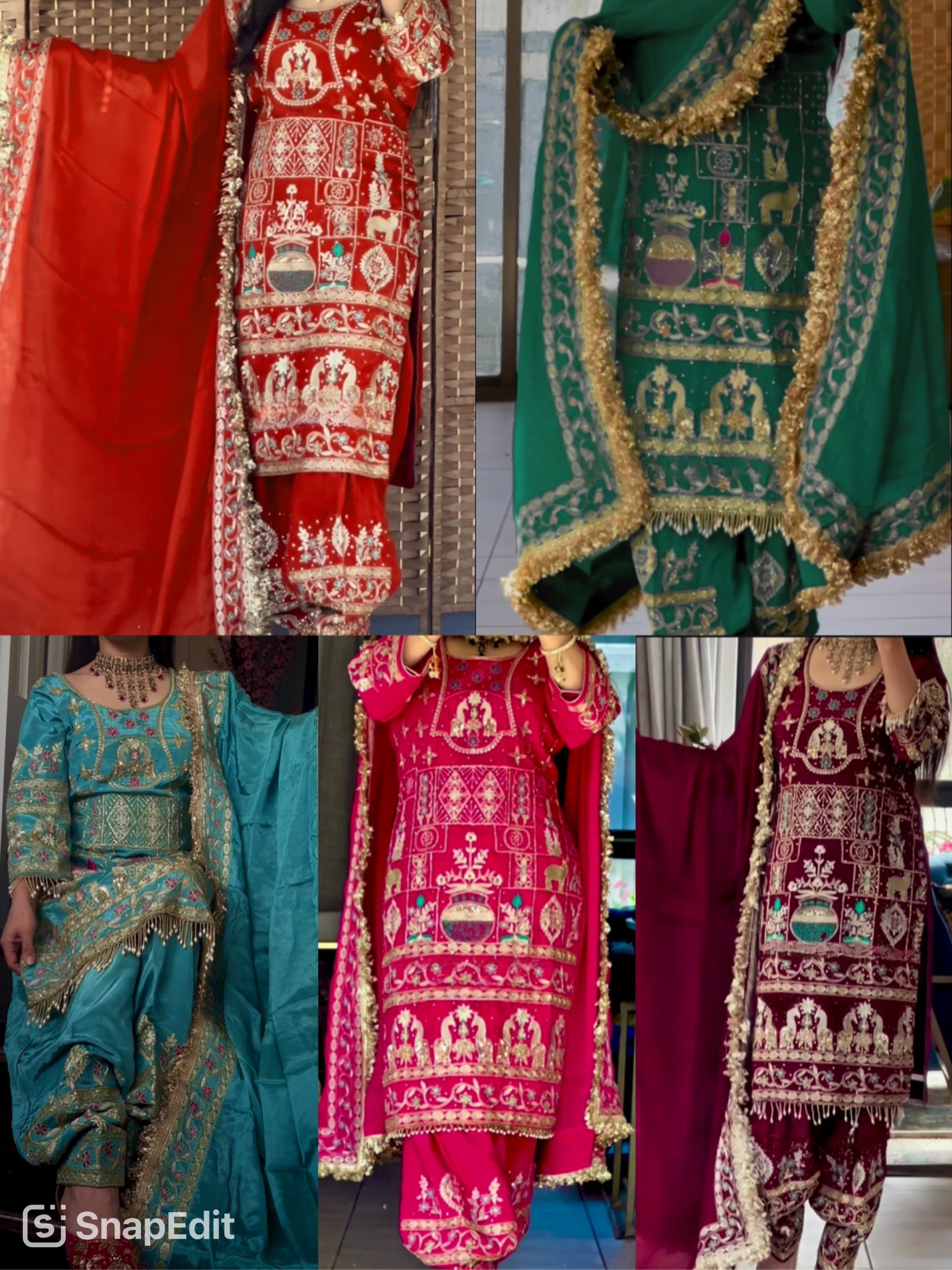 Designer Dhoti Salwar Set with Dupatta – Now in New Colours-NF1247