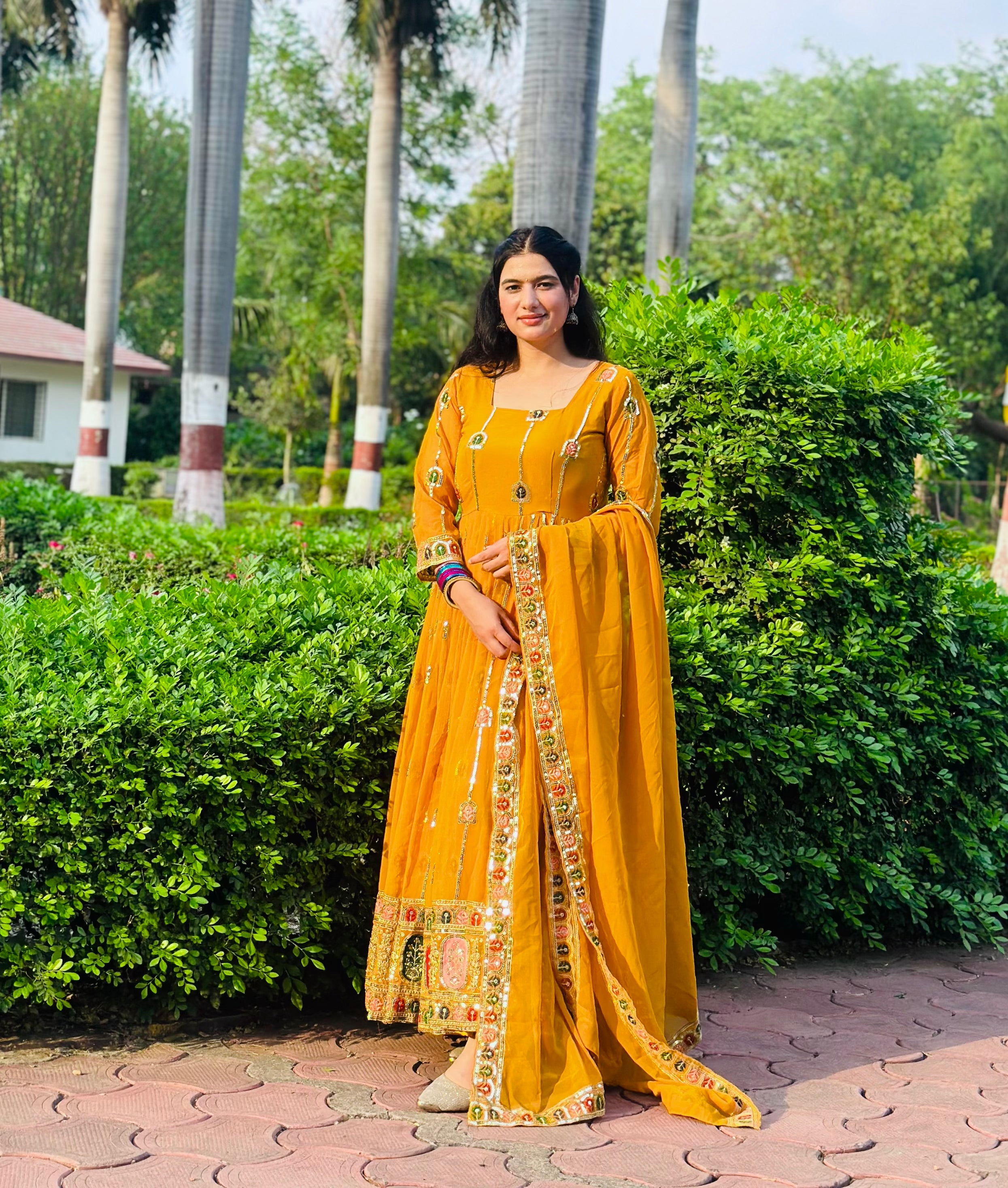 Real Modelling New Designer Anarkali Suit- ND-5016